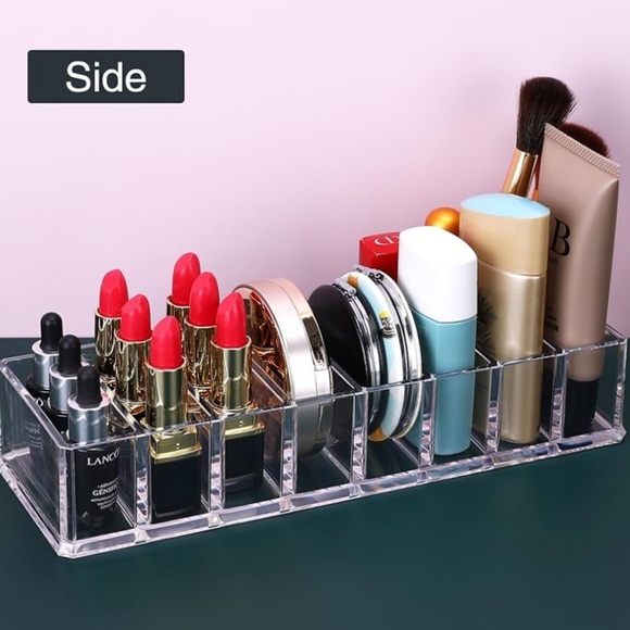 Premium Acrylic Quality 8 Blush Bronzer Highlighter Compact Holder Organizer - Picture 7 of 8